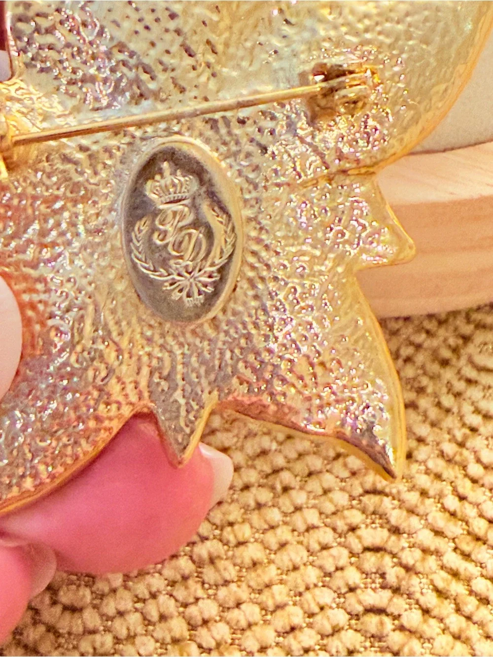 Premier Designs Poinsettia Brooch